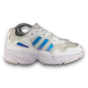 adidas Originals Yung-96 Sneakers EE6737 Shoes White Iridescent Women 7.5
